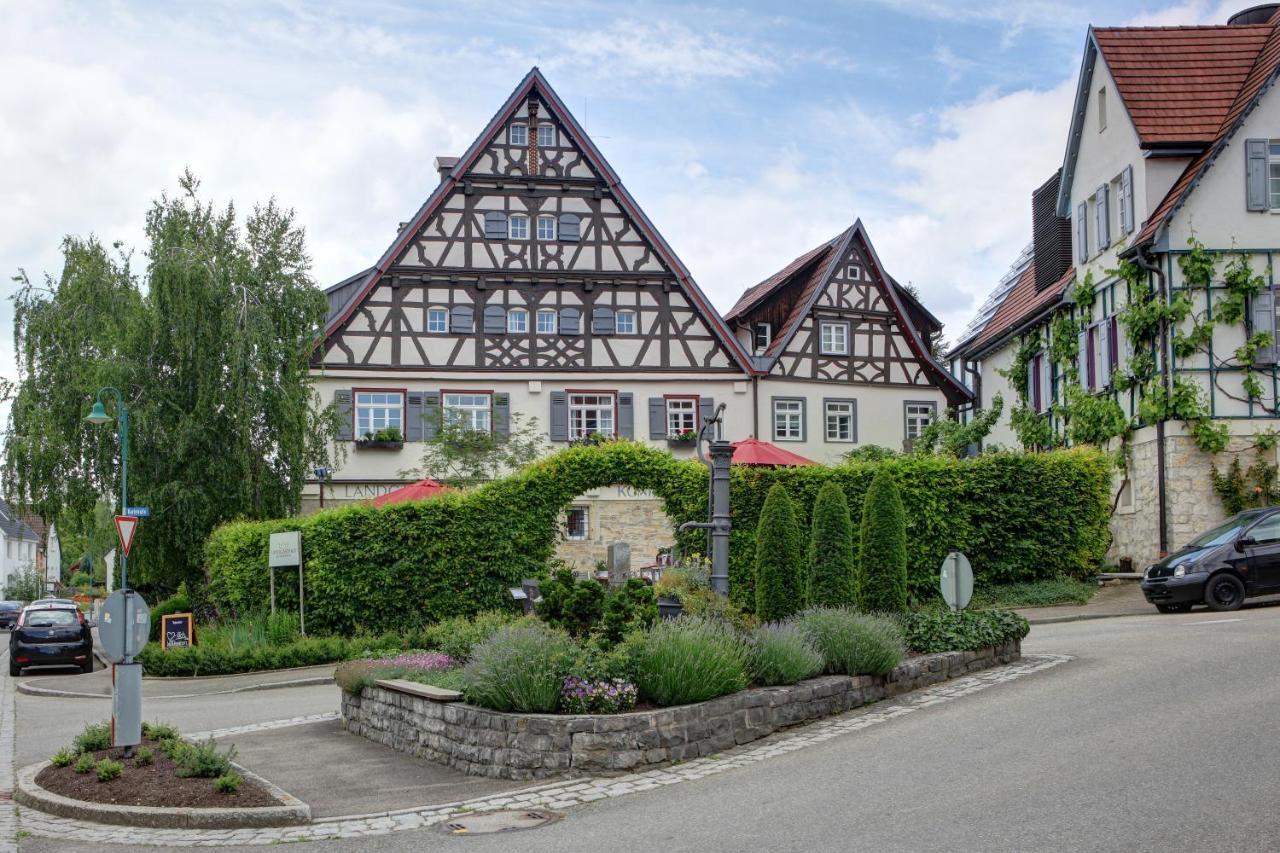 Landgasthof Am Koenigsweg Ohmden Екстер'єр фото